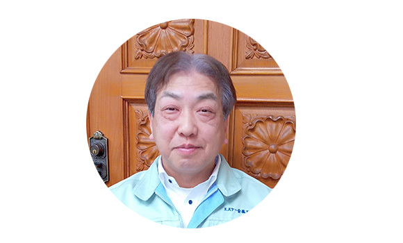 写真：従業員の顔